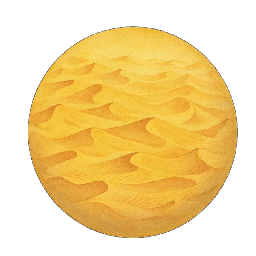 金色沙丘星球